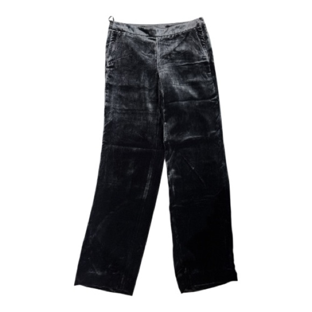 Worth New York platinum  velour   Trousers. Size 10